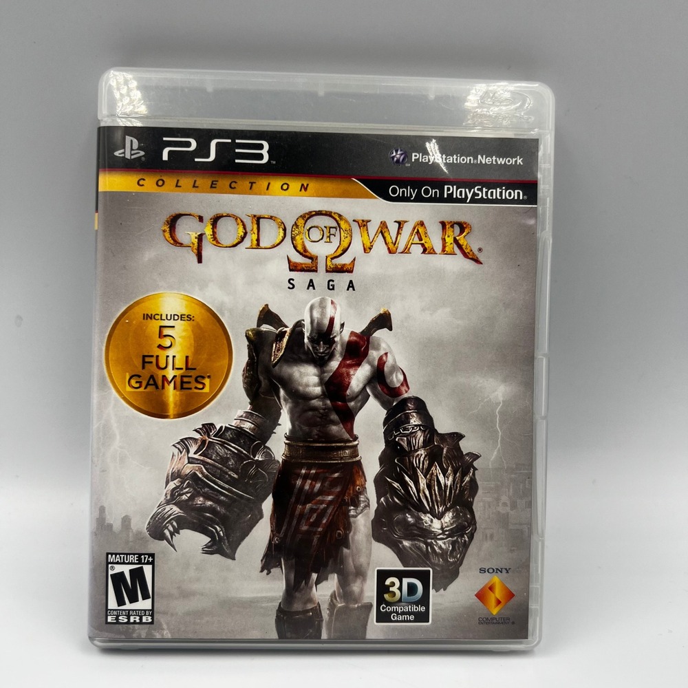 God of War Saga Sony PlayStation 3 PS3 (God of War 3 Only)